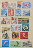 ** Japán 1956-1969 229 Db Klf Bélyeg, 6 Lapos Közepes Berakóban - Autres & Non Classés