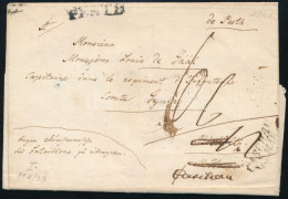 1846 Portós Levél / Unpaid Cover "PESTH" - Caschau - Autres & Non Classés