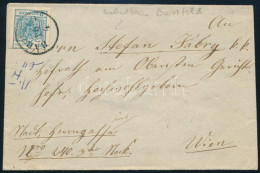 1856 9kr Levélen "BARTFELD" - Andere & Zonder Classificatie