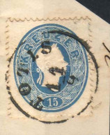 1861 15kr "TOTIS" - Andere & Zonder Classificatie