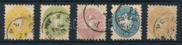 O 1864 Sor (8.100) (2kr Rozsdafolt / Stain) - Other & Unclassified