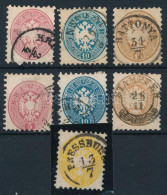 O 1864 2-2 Db 5kr, 10kr, 15kr + 1 Db 2kr (7.400) - Altri & Non Classificati