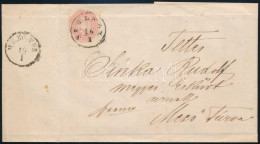 ~1864 5kr Levélen "SZOLNOK" - "MEZŐTÚR" - Altri & Non Classificati