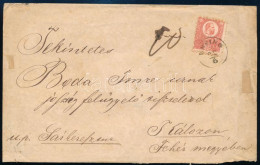 1872 5kr Levélen "ENYING" - Other & Unclassified