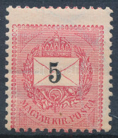 ** 1889 5kr Elfogazva / Shifted Perforation - Otros & Sin Clasificación