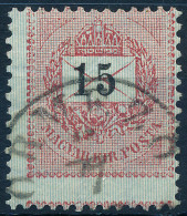 O 1889 15kr Szépen Elfogazva - Other & Unclassified