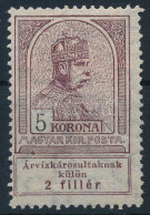 * 1913 Árvíz (I.) 5K (** 15.000) - Altri & Non Classificati