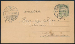 1903 Előnyomott Szövegű Levelezőlap Turul 5f Bérmentesítéssel "BUDAPEST" - "DEBRECZEN" - Other & Unclassified