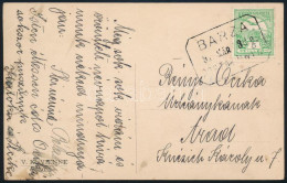 ~1910 Képeslap BARZA Postaügynökségi Bélyegzéssel - Autres & Non Classés