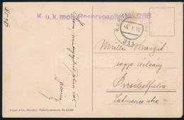 1916 Tábori Posta Képeslap "K.u.k. Mob. Reservespital 2/16" - Other & Unclassified