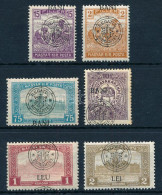 **, * Kolozsvár 1919 6 Db Elcsúszott Felülnyomású Bélyeg / 6 Stamps With Shifted Overprint Signed: Bodor - Other & Unclassified