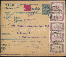 1922 Csomagszállító 45K Bérmentesítéssel - Other & Unclassified