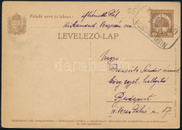 1931 Díjjegyes Levelezőlap "KISKAMOND" Postaügynökségi Bélyegzéssel - Altri & Non Classificati