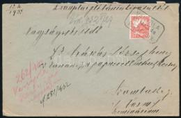 1932 Levél VANYOLA Postaügynökségi Bélyegzéssel - Sonstige & Ohne Zuordnung