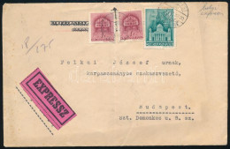 1942 Expressz Budapest Helyi Levél / Express Local Cover - Otros & Sin Clasificación