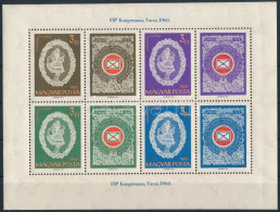 ** 1960 FIP (III.) Blokk (5.000) (ráncok, Saroktörés / Creases, Folded Corner) - Other & Unclassified