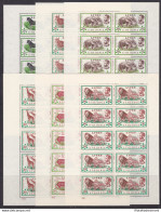 1961 ETIOPIA - YT N° 371/376 Minifoglio Di 10 MNH/** Con Numero Di Tavola - Altri - Africa