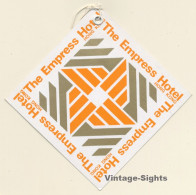 Hongkong / China: The Empress Hotel (Vintage Hotel Luggage Tag) - Etiketten Van Hotels