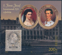 ** 1998/12 I. Ferenc József Koronázásának 150. évfordulója Emlékív (5.000) / Souvenir Sheet - Other & Unclassified