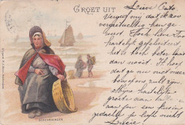 3817	98	Groet Uit Scheveningen (poststempel 1900) - Scheveningen