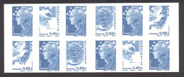 France - 2008 - Carnet C1517b (sans Numéro De Liasse) - Inscriptions Couverture Brun Clair Au Lieu De Brun - Neuf ** - Postzegelboekjes