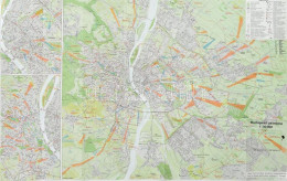 Budapest Ostroma, 1 : 30.000 - Napi Frontvonalak, Korabeli Csapatjelzések, Pest és Buda Belterületi Térképei, 1 : 20.000 - Otros & Sin Clasificación