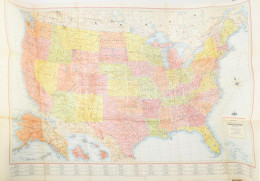 Rand McNally - 50 State Map Of The United States Of America / Amerikai Egyesült Államok (USA), Nagyméretű Térkép, 131x88 - Otros & Sin Clasificación