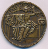 1915. "ISTE - Győztesnek" Kétoldalas, Bronz Díjérem. Szign.: Csillag T. (46mm) T:VF Patina, Ph - Non Classificati