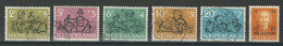 Niederlande NVPH 596-601, Mi 601-06 O - Gebraucht