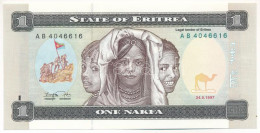 Eritrea 1997. 1N T:UNC Eritrea 1997. 1 Nakfa C:UNC Krause P#1 - Zonder Classificatie