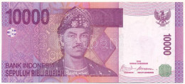 Indonézia 2009. 10.000R T:XF Apró Folt Indonesia 2009. 10.000 Rupiah C:XF Small Spot Krause P#143e - Zonder Classificatie