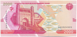 Üzbegisztán 2021. 2000S "CC 0524929" T:UNC Uzbekistan 2021. 2000 So'm "CC 0524929" C:UNC  Krause P#87 - Ohne Zuordnung