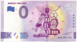 2023. 0E "#Diego 1960-2020" Szuvenír Bankjegy "SEDL001336" T:UNC 2023. 0E "#Diego 1960-2020" Souvenir Banknote "SEDL0013 - Sin Clasificación