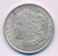 Amerikai Egyesült Államok 1921. 1$ Ag "Morgan" T:AU,XF Patina, Szennyeződés USA 1921. 1 Dollar Ag "Morgan" C:AU,XF Patin - Non Classificati