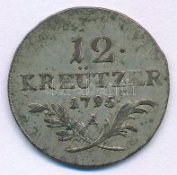 Ausztria 1795A 12kr Ag T:XF,VF Patina, Ph. Austria 1795A 12 Kreutzer Ag C:XF,VF Patina, Edge Error Krause KM#2137 - Sin Clasificación