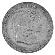 Ausztria 1879. 2G Ag "I. Ferenc József és Erzsébet / Ezüstlakodalom" Bécs T:AU,XF Patina, Ph. Austria 1879. 2 Gulden Ag  - Ohne Zuordnung