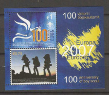 2007 MNH Kosovo Block Postfris** - 2007