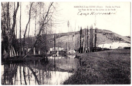 27 - B21985CPA - MARCILLY SUR EURE - Pont De Fer Et  Cotes De La Foret - Camp D'  Harrolard - Très Bon état - EURE - Marcilly-sur-Eure