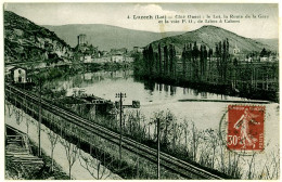 46 - B18675CPA - LUZECH - Route De La Gare Et Voie PO Libos - Cahors - Très Bon état - LOT - Luzech