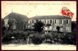 82 - B27944CPA - MONCLAR DE QUERCY - Ecole Libre Du Couvent. - Bon état.  Trous D'épingle Et Petites Rousseurs - TARN-ET - Montclar De Quercy