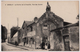 95 - B21733CPA - GROSLAY - La Ferme De La Chapelle, Rue Des Ecoles - Parfait état - VAL-D'OISE - Groslay