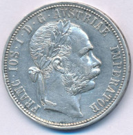 Ausztria 1887. 1Fl Ag "Ferenc József" T:AU Austria 1887. 1 Florin Ag "Franz Joseph" C:AU Krause KM#2222 - Unclassified