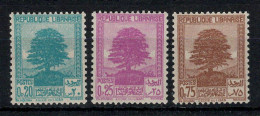 Grand Liban - YV 167 à 169 N** MNH Luxe Complète , Cèdre - Unused Stamps