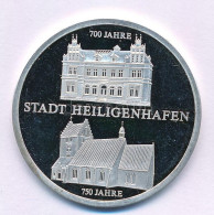 Németország 2005. "Stadt Heiligenhafen / 1305-2005" Jelzett Ag Emlékérem (15,05g/0.999/36mm) T:PP Fo., Kis Patina German - Non Classés