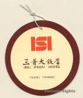 Taipei / Taiwan: San Polo Hotel (Vintage Hotel Luggage Tag) - Adesivi Di Alberghi