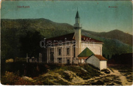 T3 1910 Ada Kaleh, Moschee / Mecset / Mosque (kopott Sarkak / Worn Corners) - Non Classés