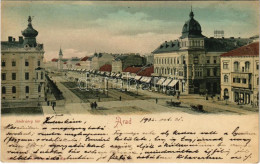 T2 1902 Arad, Andrássy Tér, Sörcsarnok és étterem / Square, Beer Hall And Restaurant - Non Classés