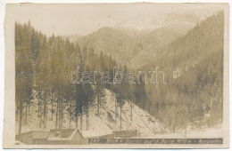 * T3 Bardu (?), Blick V. Bardu Auf D. Baila (Karpathen) / Osztrák-magyar Katonai Tábor Télen A Kárpátokban / WWI K.u.K.  - Sin Clasificación