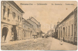 * T2/T3 1925 Csíkszereda, Miercurea Ciuc; Strada Vanatorilor / Vadász Utca, Czáka Béla üzlete. Szvoboda Kiadása / Street - Sin Clasificación