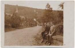 * T2/T3 1932 Feredőgyógy, Fürdőgyógy, Algyógyfürdő, Geoagiu-Bai, Feredeu; út / Road. Photo (EK) - Unclassified